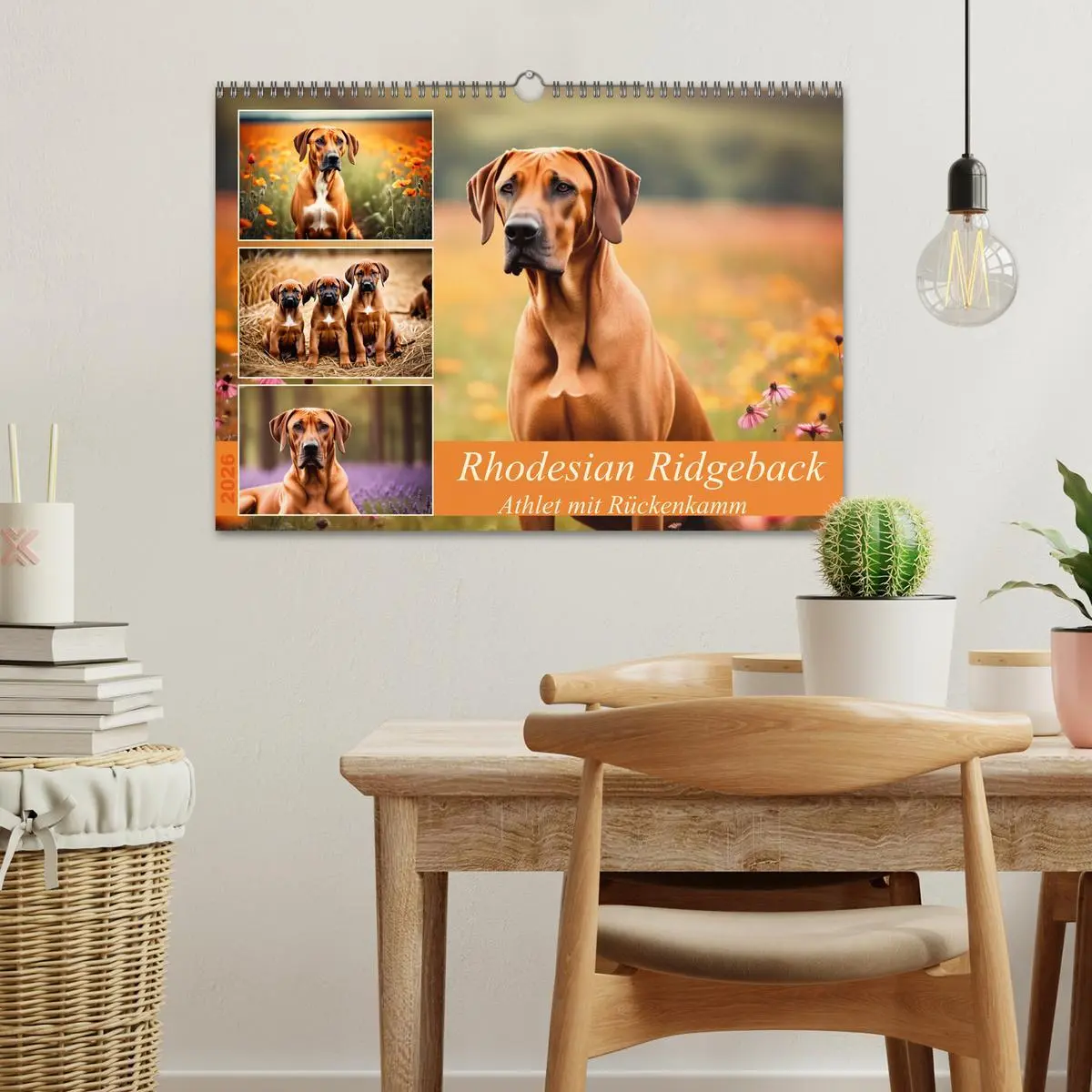 Bild: 9783457390597 | Rhodesian Ridgeback - Athlet mit Rückenkamm (Wandkalender 2026 DIN...