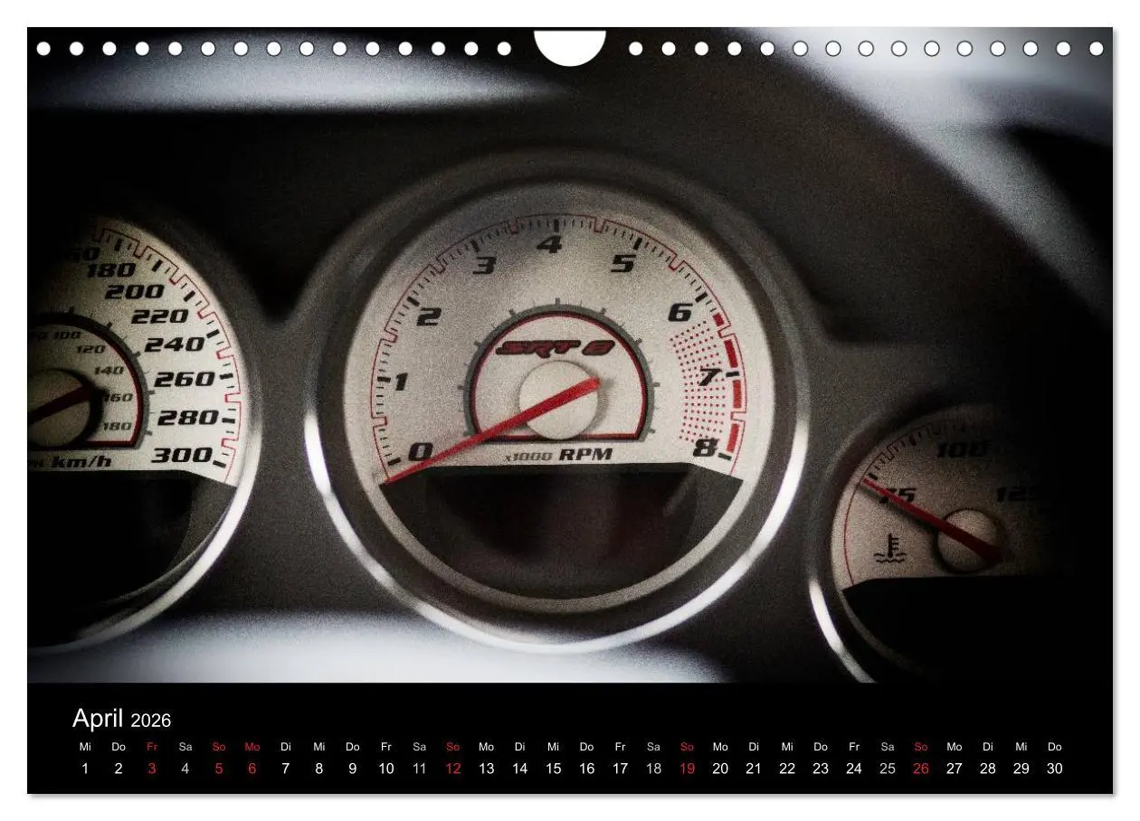 Bild: 9783516170597 | Dodge Challenger SRT8 (Wandkalender 2026 DIN A4 quer), CALVENDO...