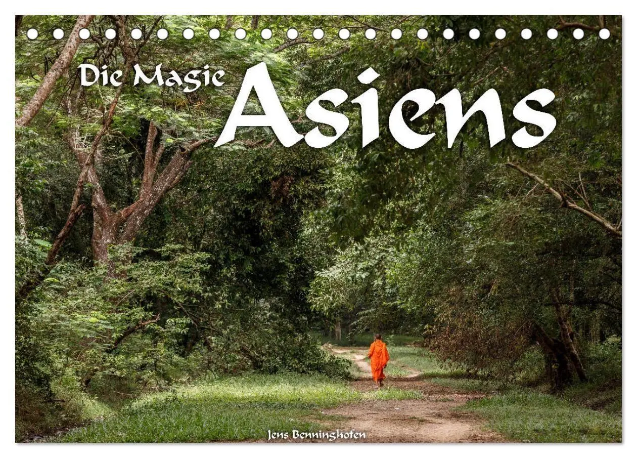 Cover: 9783569570597 | Die Magie Asiens (Tischkalender 2027 DIN A5 quer), CALVENDO...