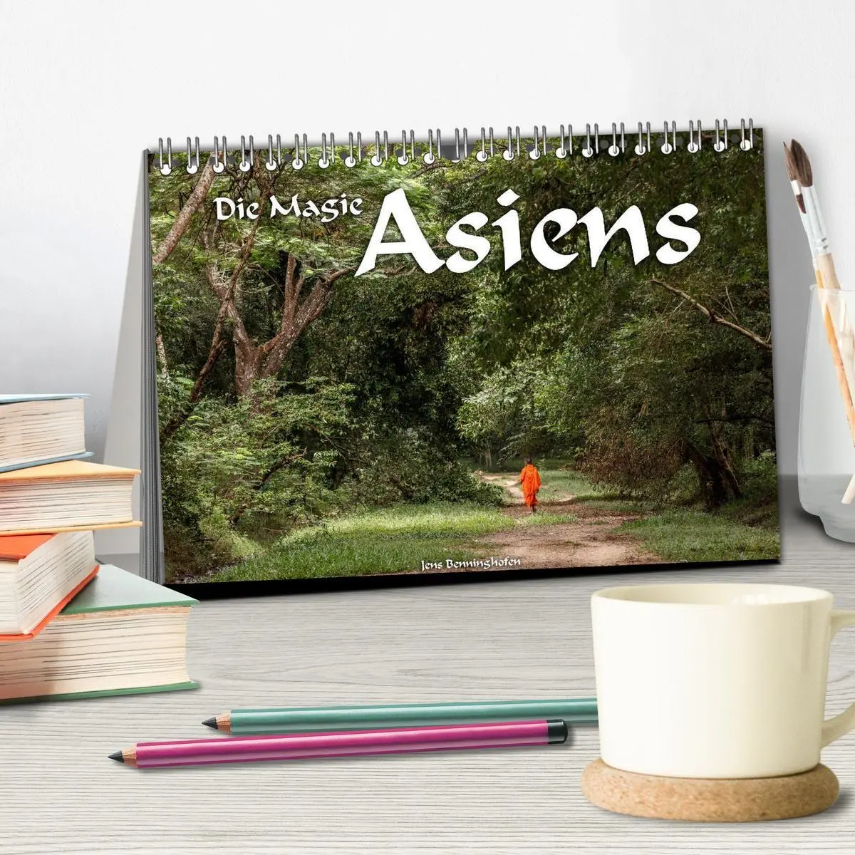 Bild: 9783569570597 | Die Magie Asiens (Tischkalender 2027 DIN A5 quer), CALVENDO...