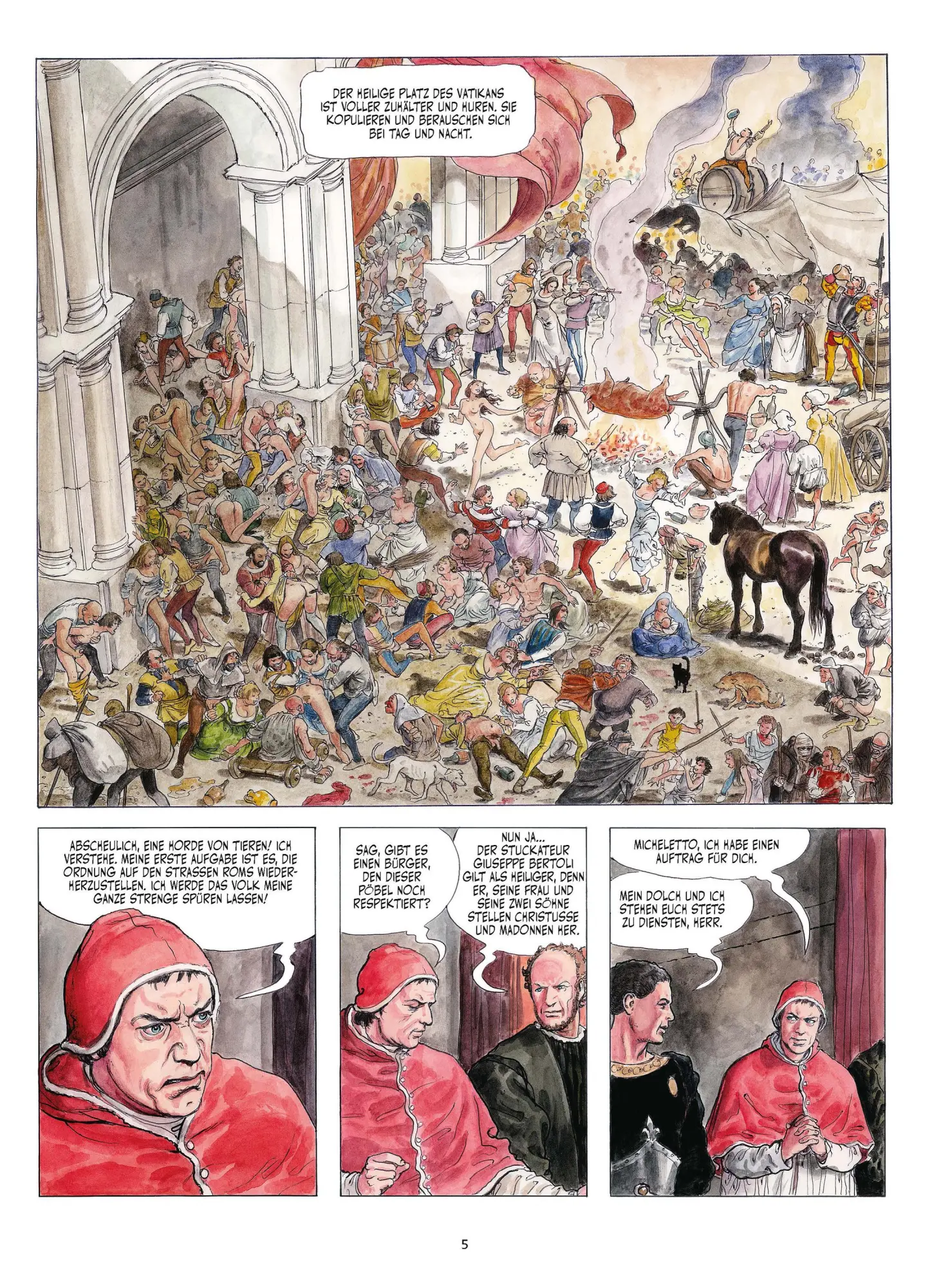 Bild: 9783689500597 | Borgia. Band 2 | Macht und Inzest | Alejandro Jodorowsky | Buch | 2025