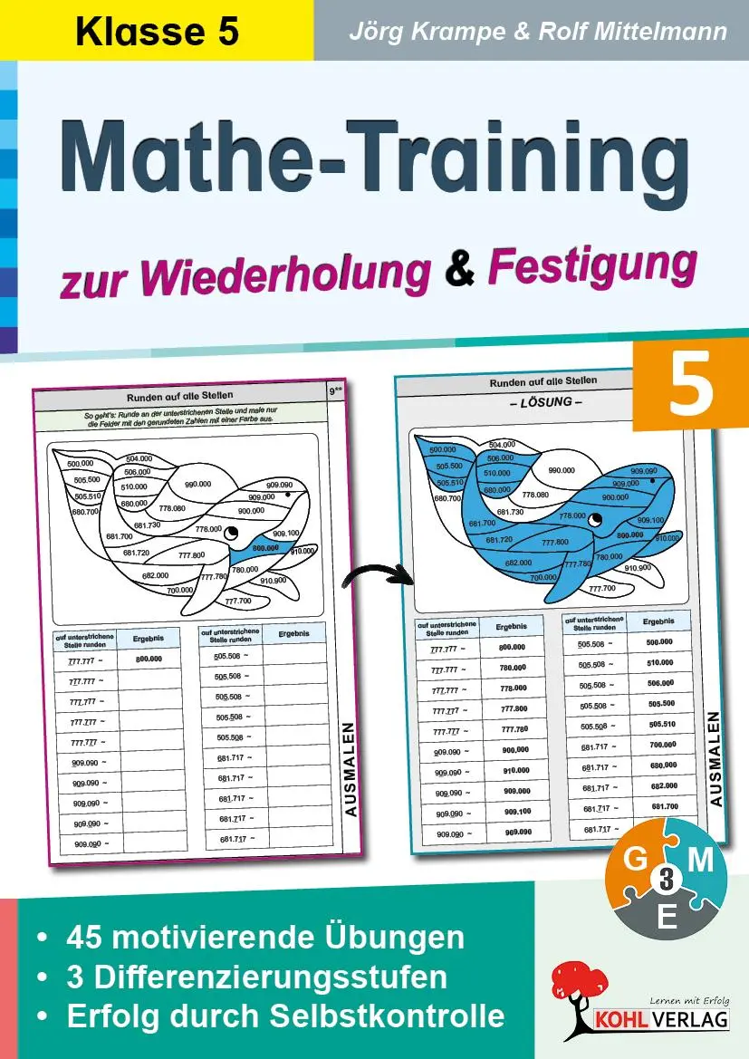 Cover: 9783988410597 | Mathe-Training zur Wiederholung und Festigung / Klasse 5 | Taschenbuch