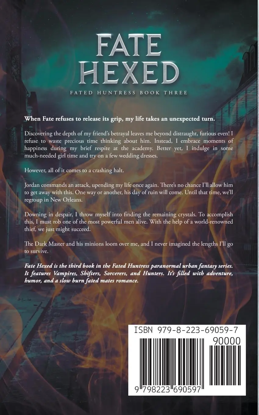 Rückseite: 9798223690597 | Fate Hexed | Tiffani Skye | Taschenbuch | Englisch | 2023