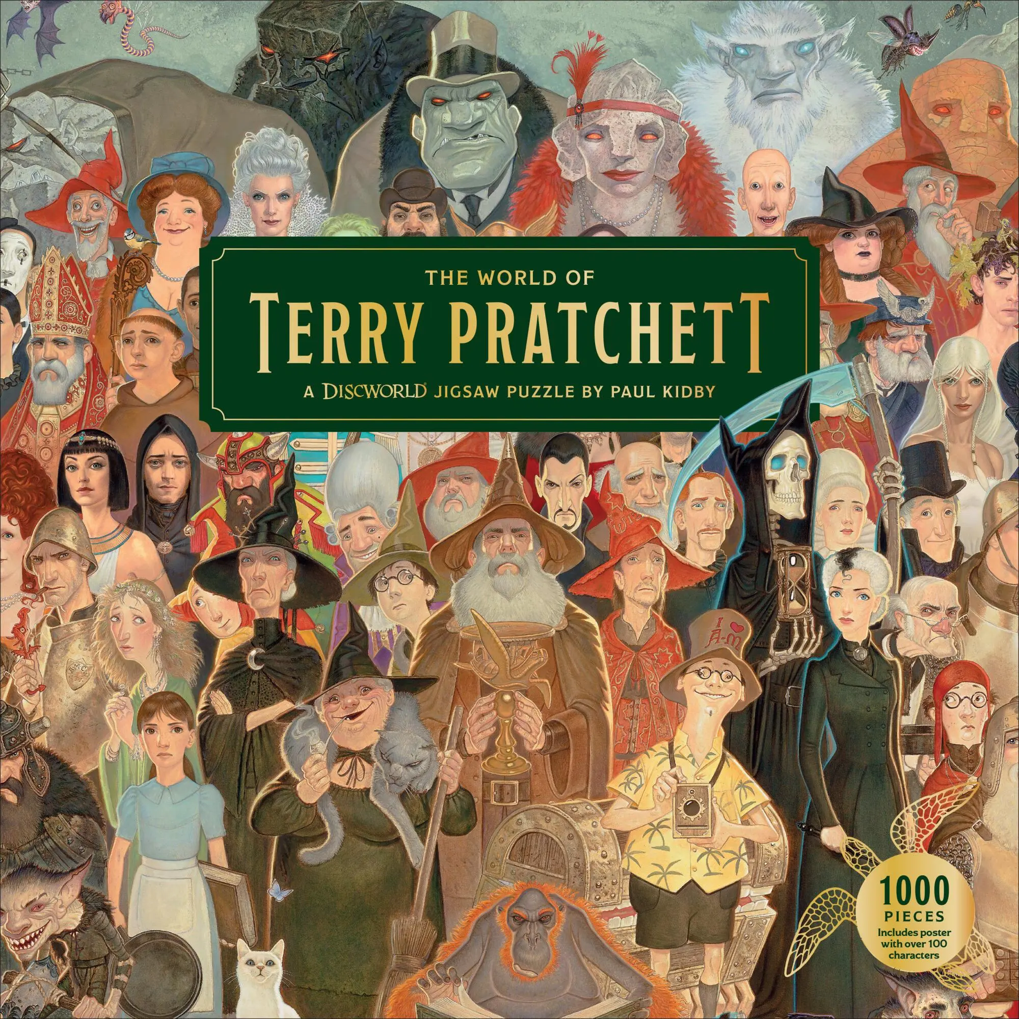 Cover: 9781399620697 | The World of Terry Pratchett 1000 Piece Puzzle | Terry Pratchett