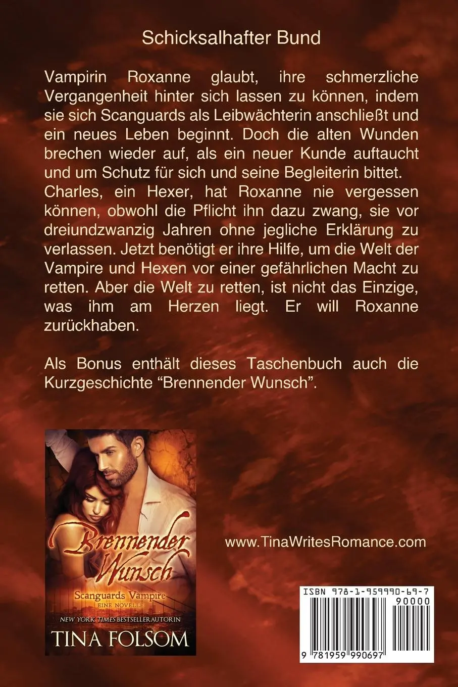 Rückseite: 9781959990697 | Schicksalhafter Bund (Große Druckausgabe) | Tina Folsom | Taschenbuch