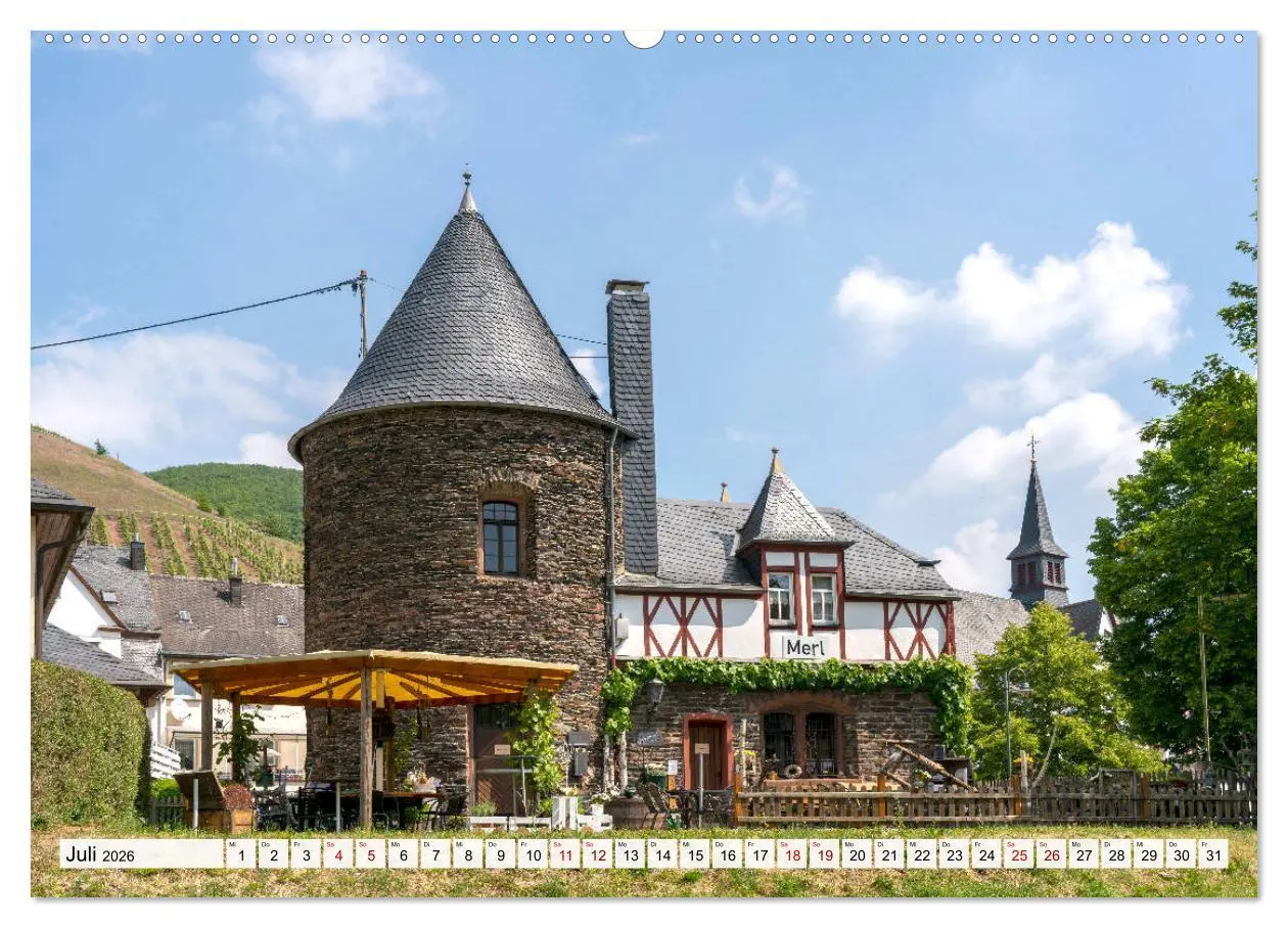 Bild: 9783457690697 | Von Trier nach Koblenz - Die Mosel (Wandkalender 2026 DIN A2 quer),...