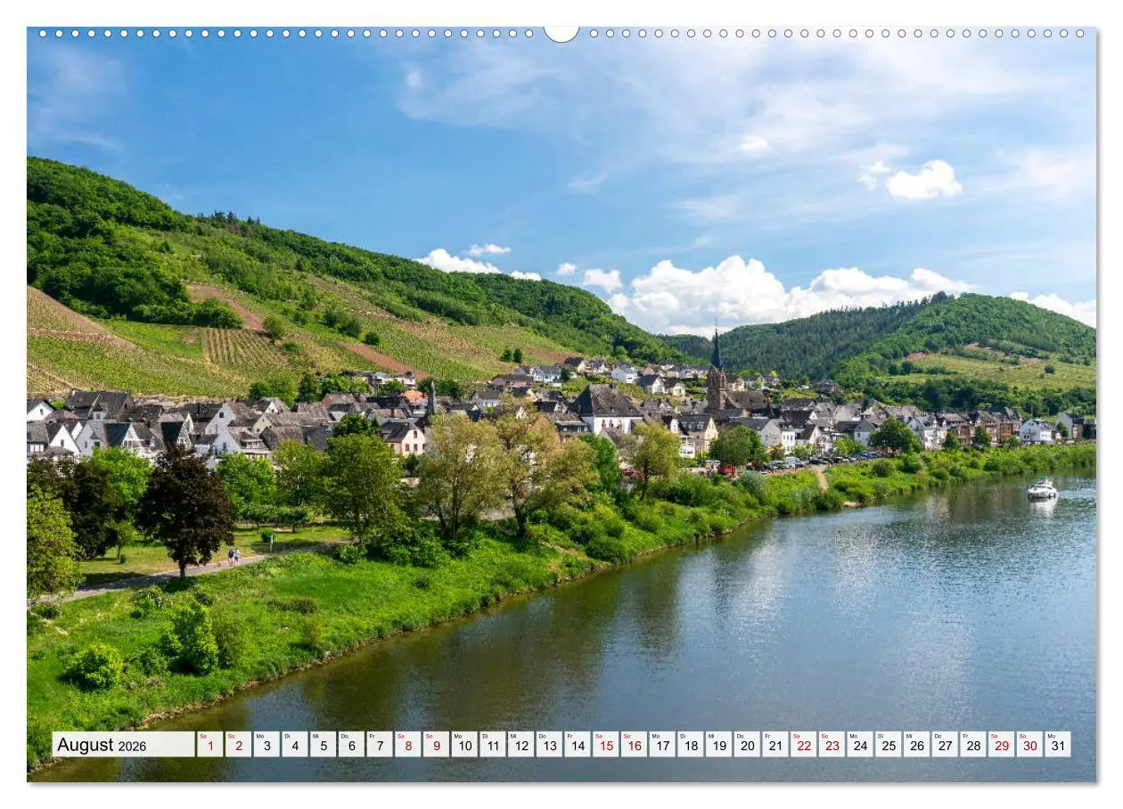 Bild: 9783457690697 | Von Trier nach Koblenz - Die Mosel (Wandkalender 2026 DIN A2 quer),...
