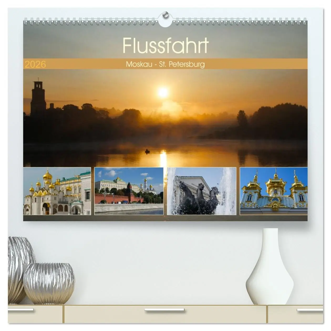 Cover: 9783516090697 | Flussfahrt Moskau - St. Petersburg (hochwertiger Premium...