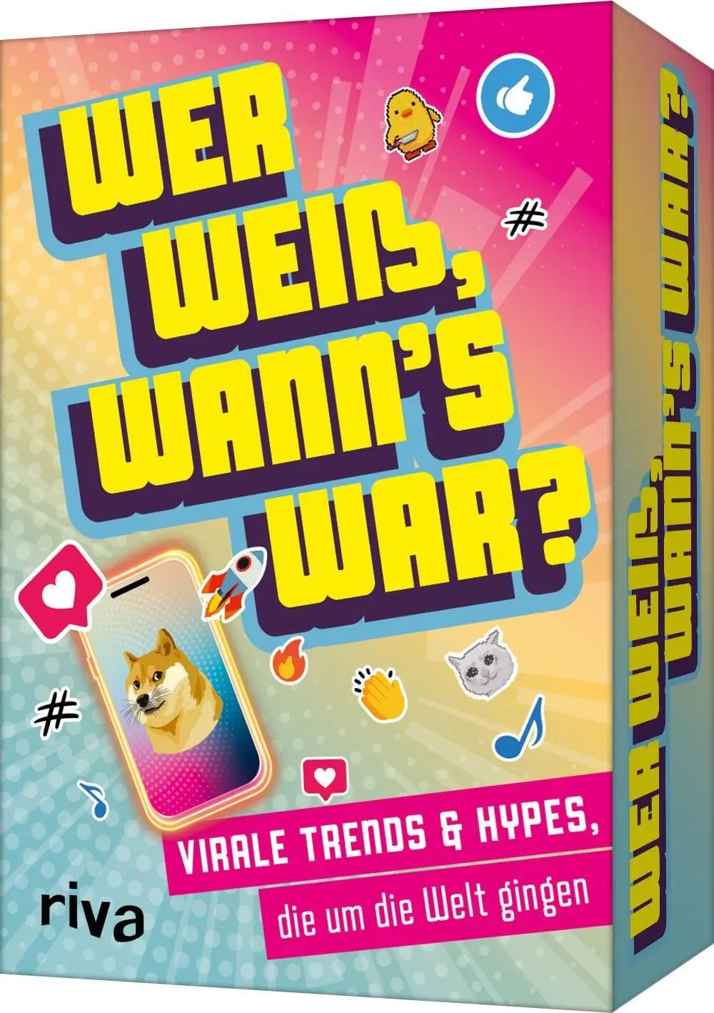 Cover: 9783742330697 | Wer weiß, wann's war?: Virale Trends &amp; Hypes, die um die Welt gingen