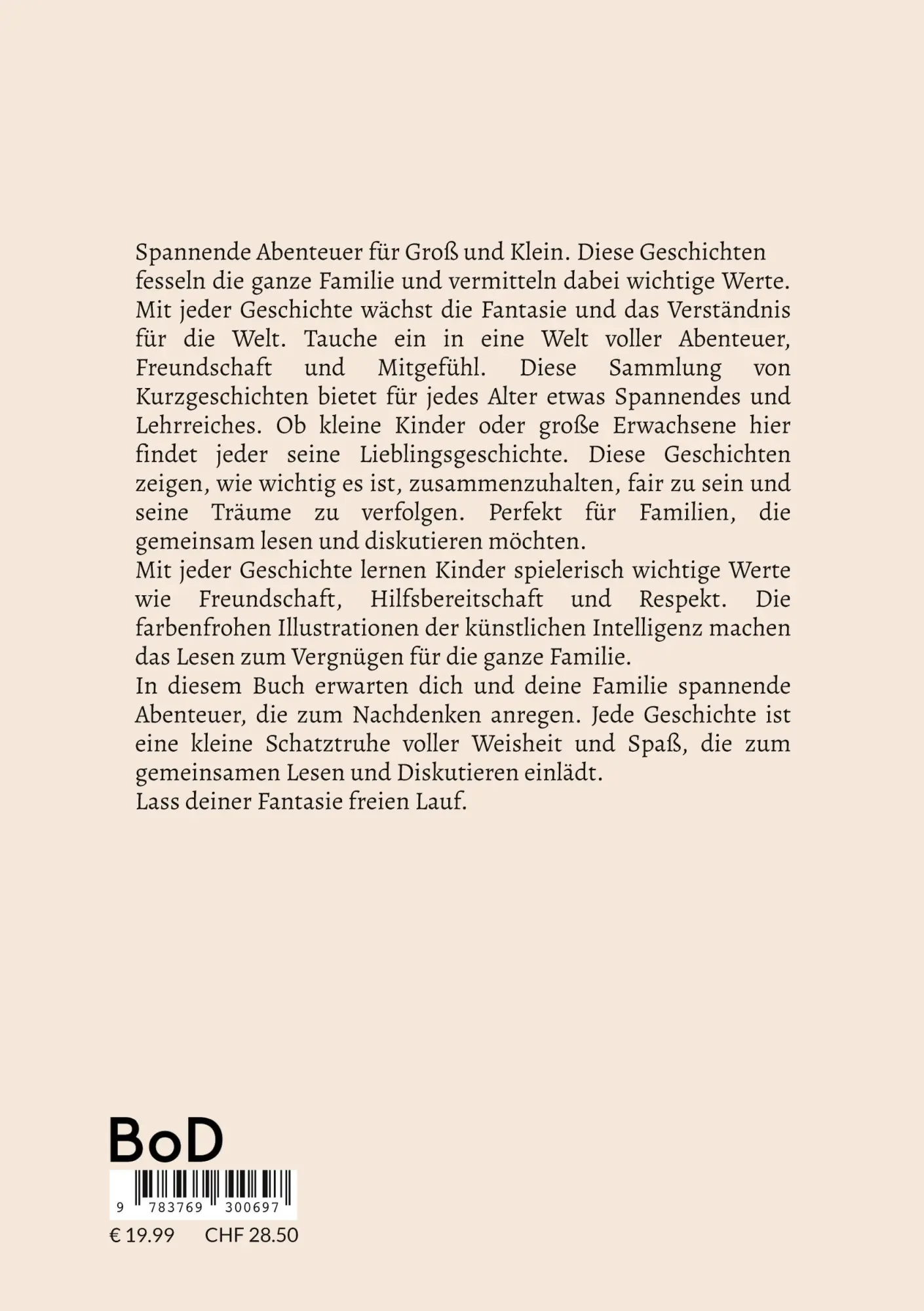 Rückseite: 9783769300697 | Samen der Weisheit | Kurzgeschichten für die ganze Familie | Schenk