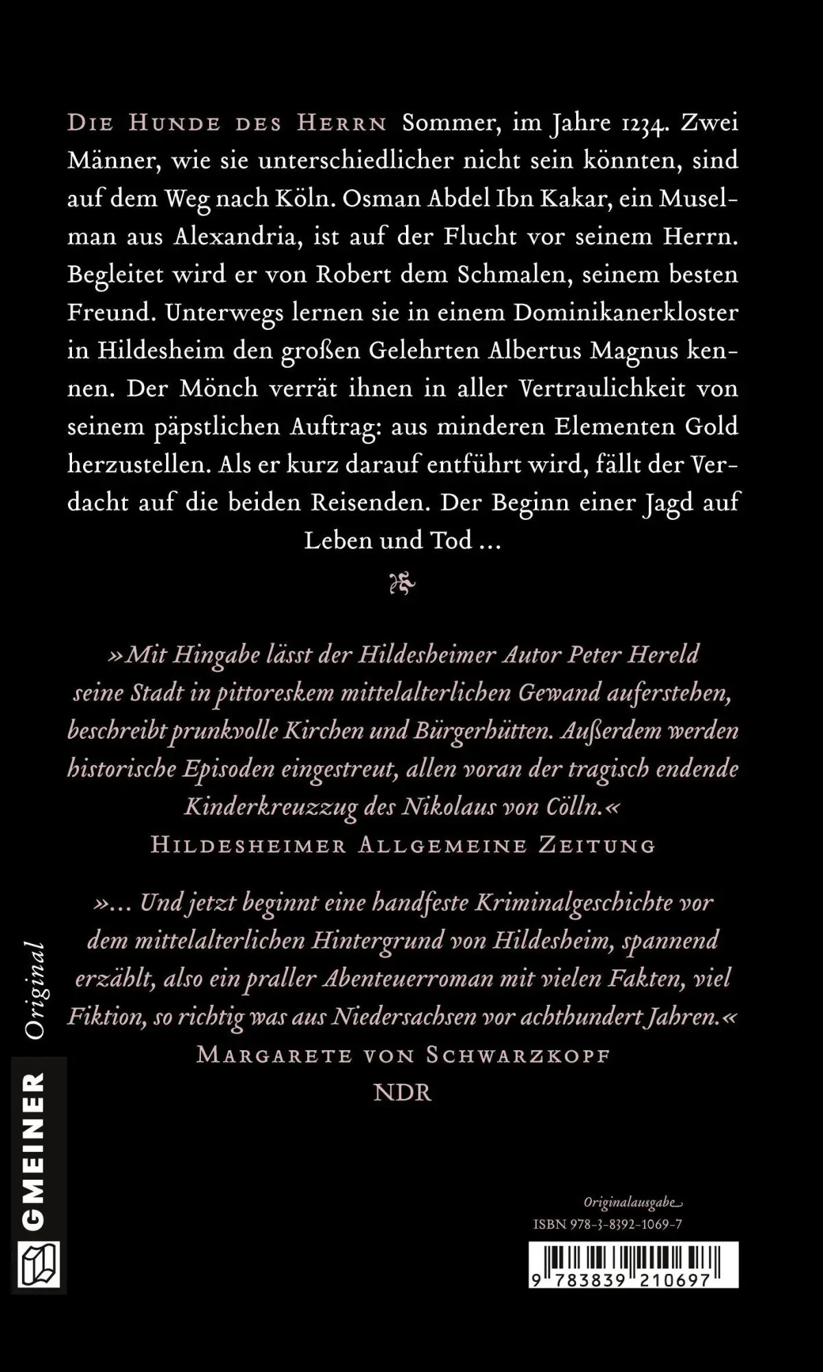 Rückseite: 9783839210697 | Das Geheimnis des Goldmachers | Peter Hereld | Taschenbuch | 336 S.