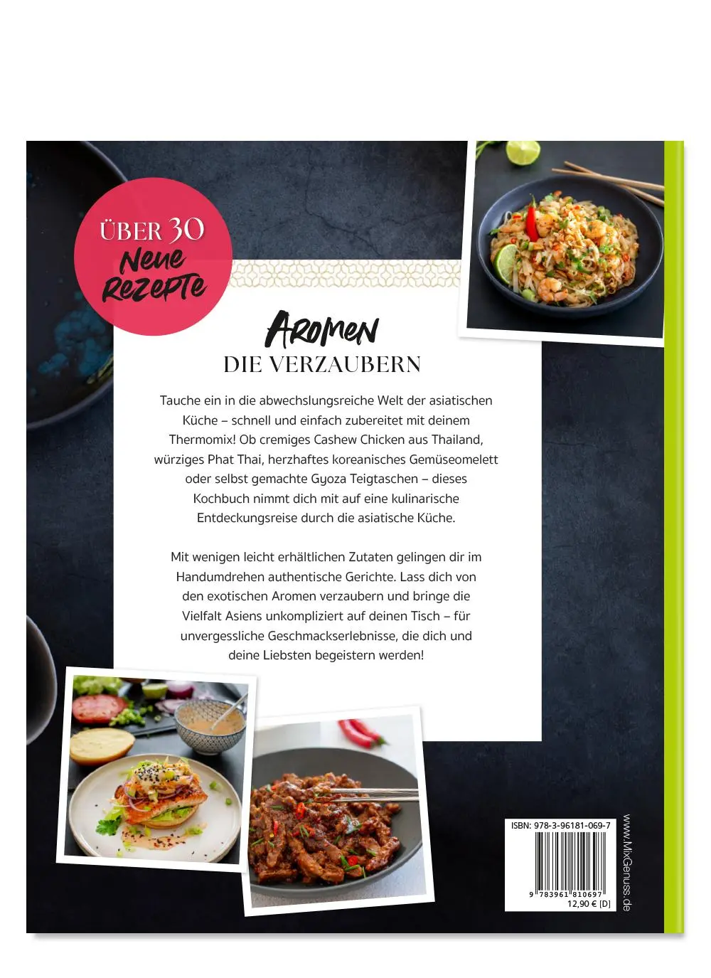 Rückseite: 9783961810697 | Einfach ASIATISCH kochen | mit dem Thermomix | Corinna Wild | Buch