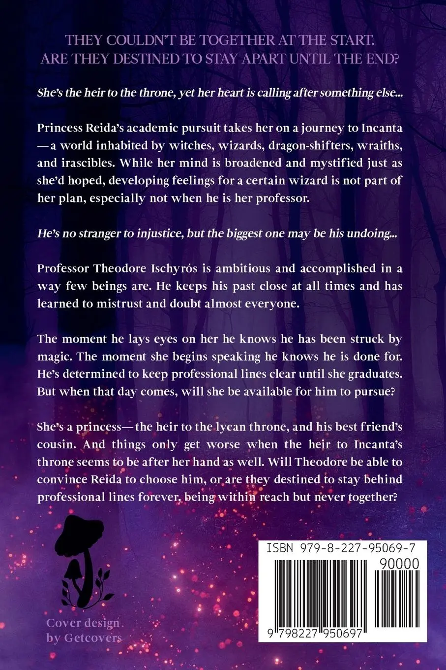 Rückseite: 9798227950697 | The Lycan Princess &amp; the Lethal Potions Wiz | Stina's Pen | Buch