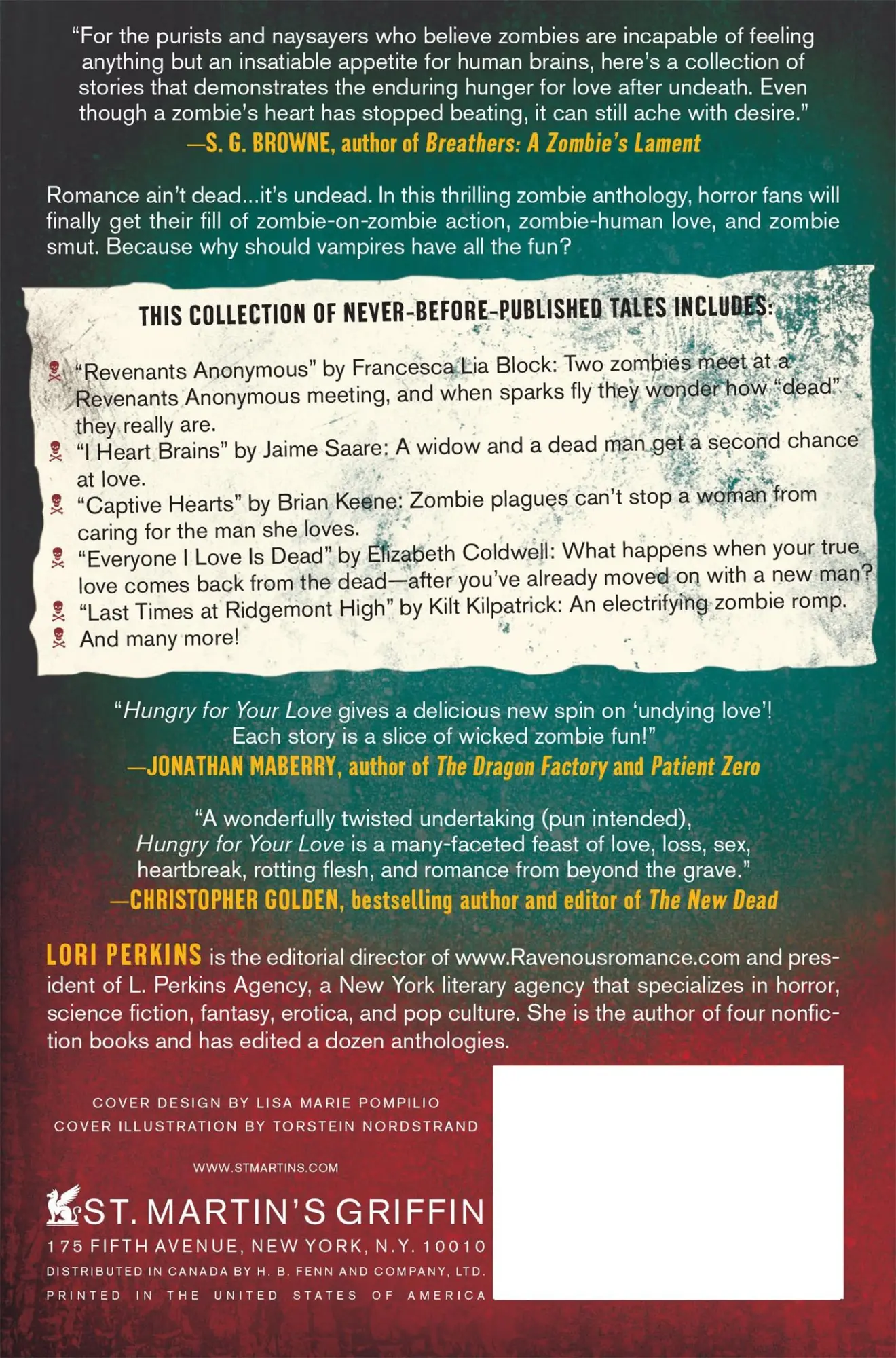 Rückseite: 9780312650797 | Hungry for Your Love | Lori Perkins | Taschenbuch | Englisch | 2010