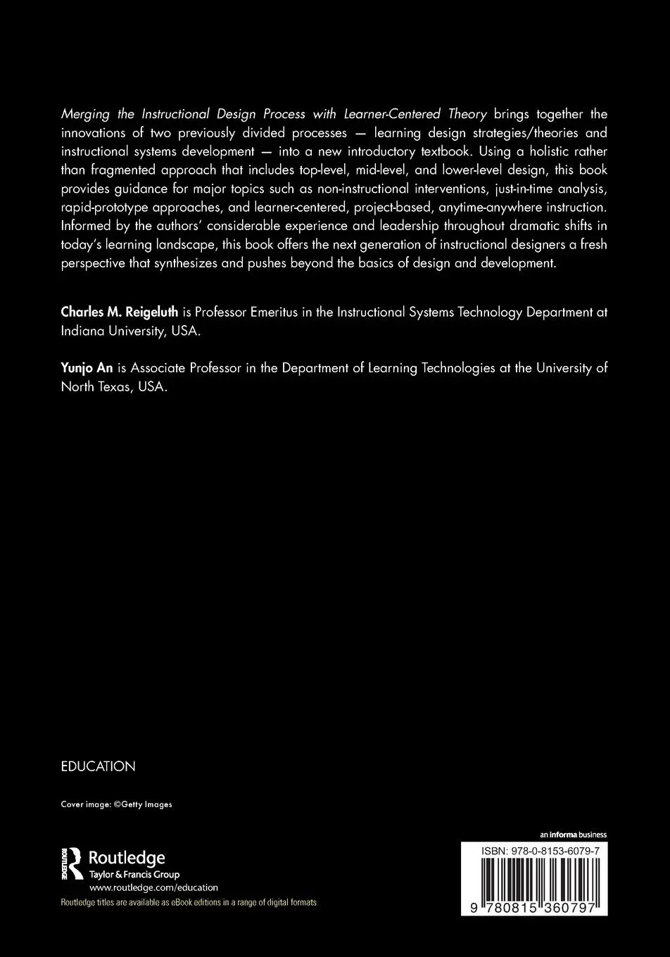 Rückseite: 9780815360797 | Merging the Instructional Design Process with Learner-Centered Theory