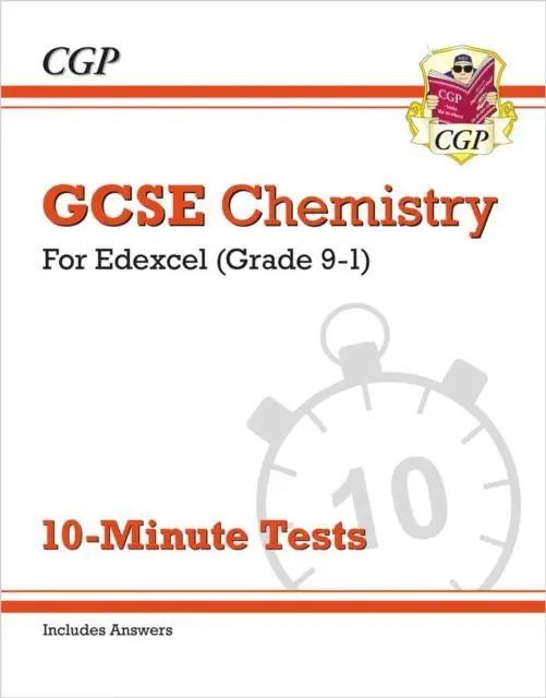 Cover: 9781789080797 | GCSE Chemistry: Edexcel 10-Minute Tests (includes answers) | Cgp Books