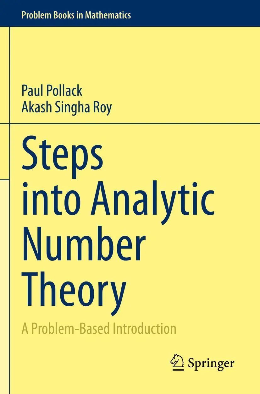 Cover: 9783030650797 | Steps into Analytic Number Theory | A Problem-Based Introduction Cover: 9783030650797 | Steps into Analytic Number Theory | A Problem-Based Introduction