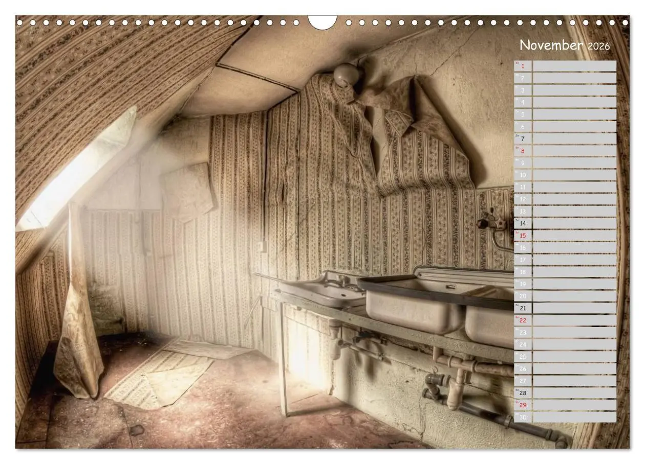 Bild: 9783457990797 | Lost Places - verlassene Orte (Wandkalender 2026 DIN A3 quer),...