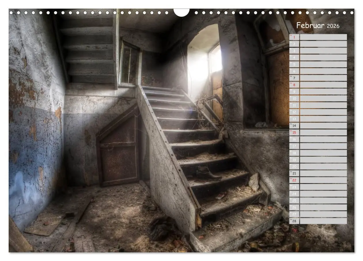 Bild: 9783457990797 | Lost Places - verlassene Orte (Wandkalender 2026 DIN A3 quer),...
