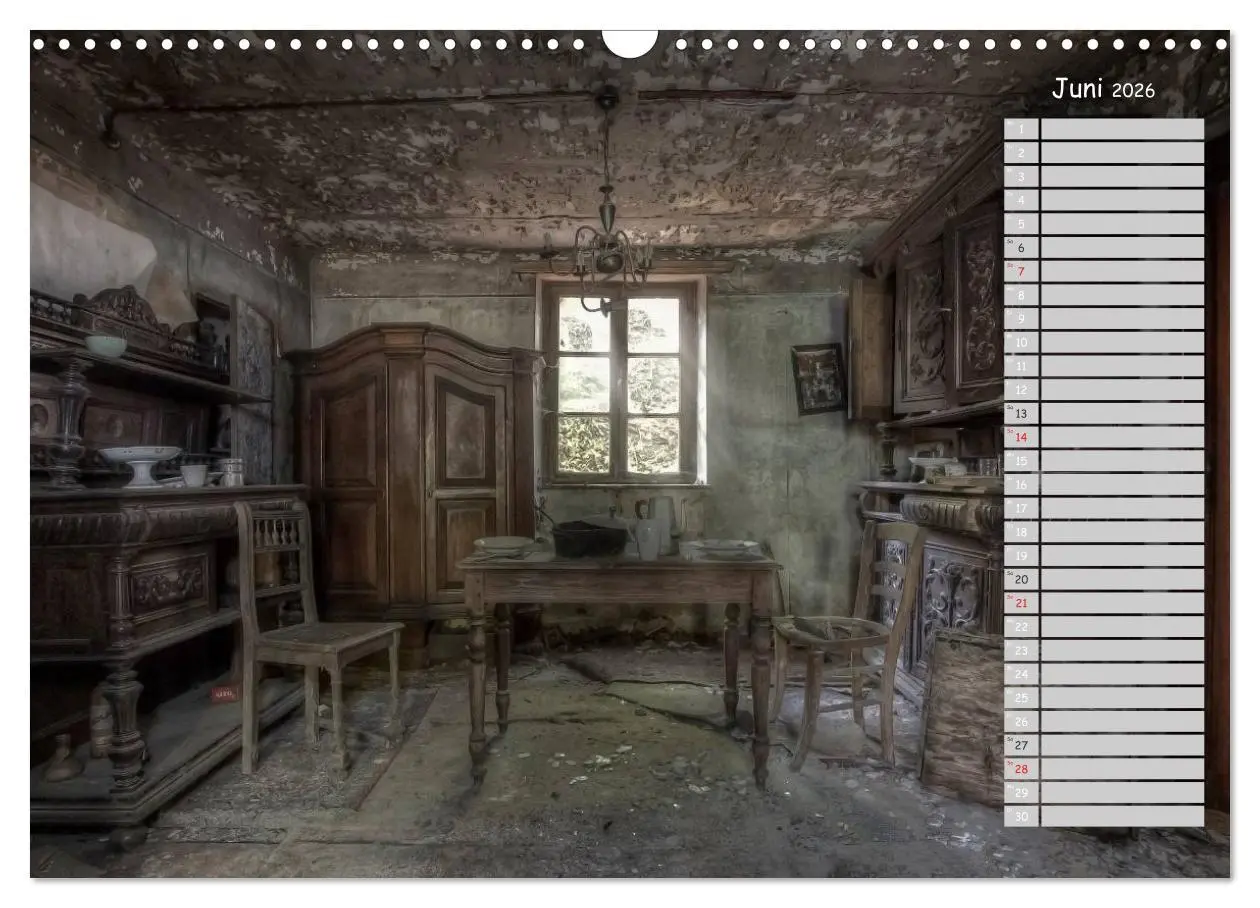 Bild: 9783457990797 | Lost Places - verlassene Orte (Wandkalender 2026 DIN A3 quer),...