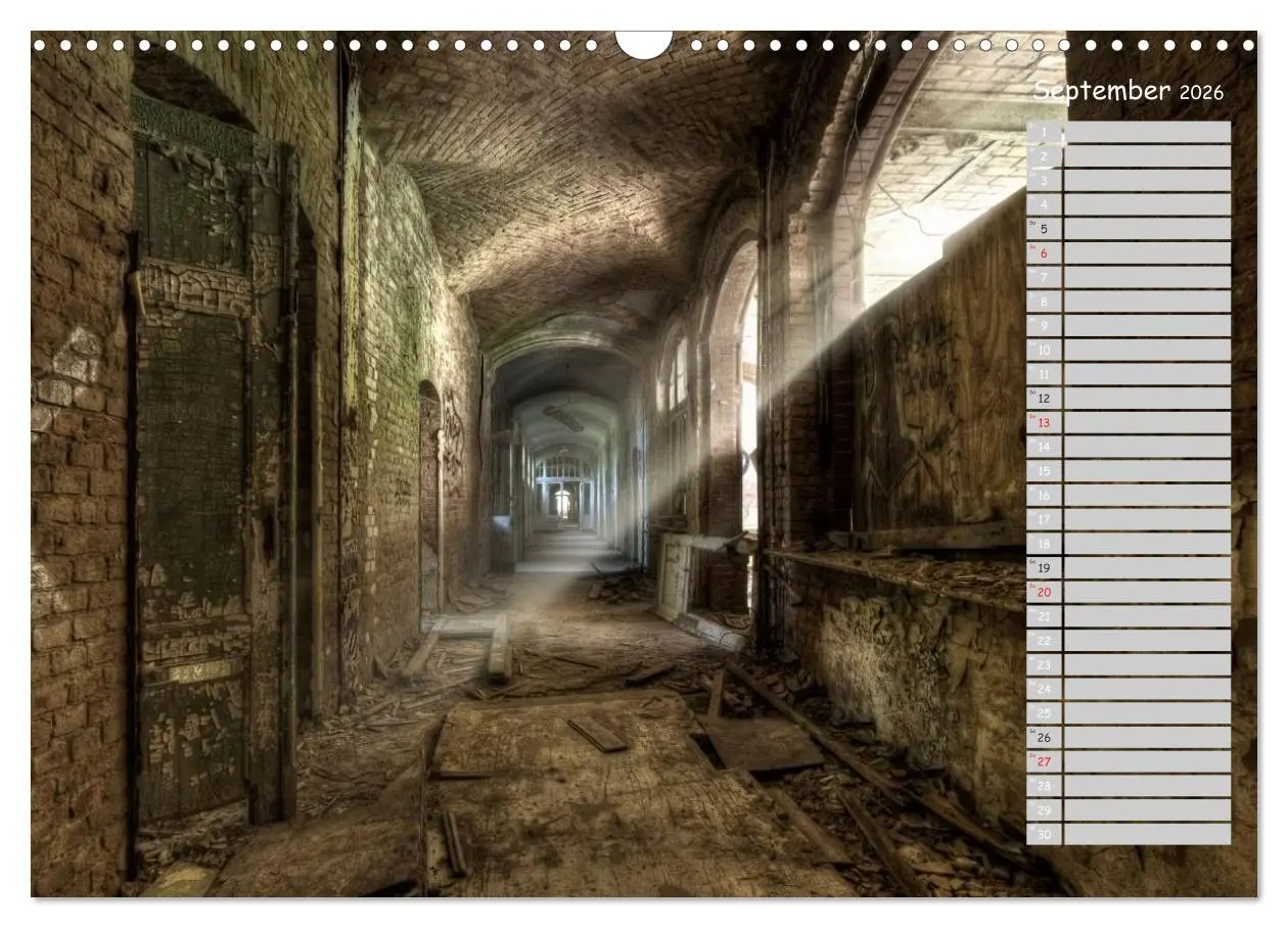 Bild: 9783457990797 | Lost Places - verlassene Orte (Wandkalender 2026 DIN A3 quer),...