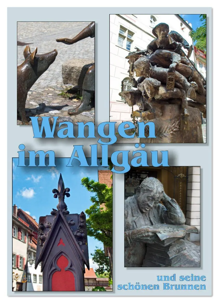 Cover: 9783516390797 | Wangen im Allgäu und seine schönen Brunnen (Wandkalender 2026 DIN...