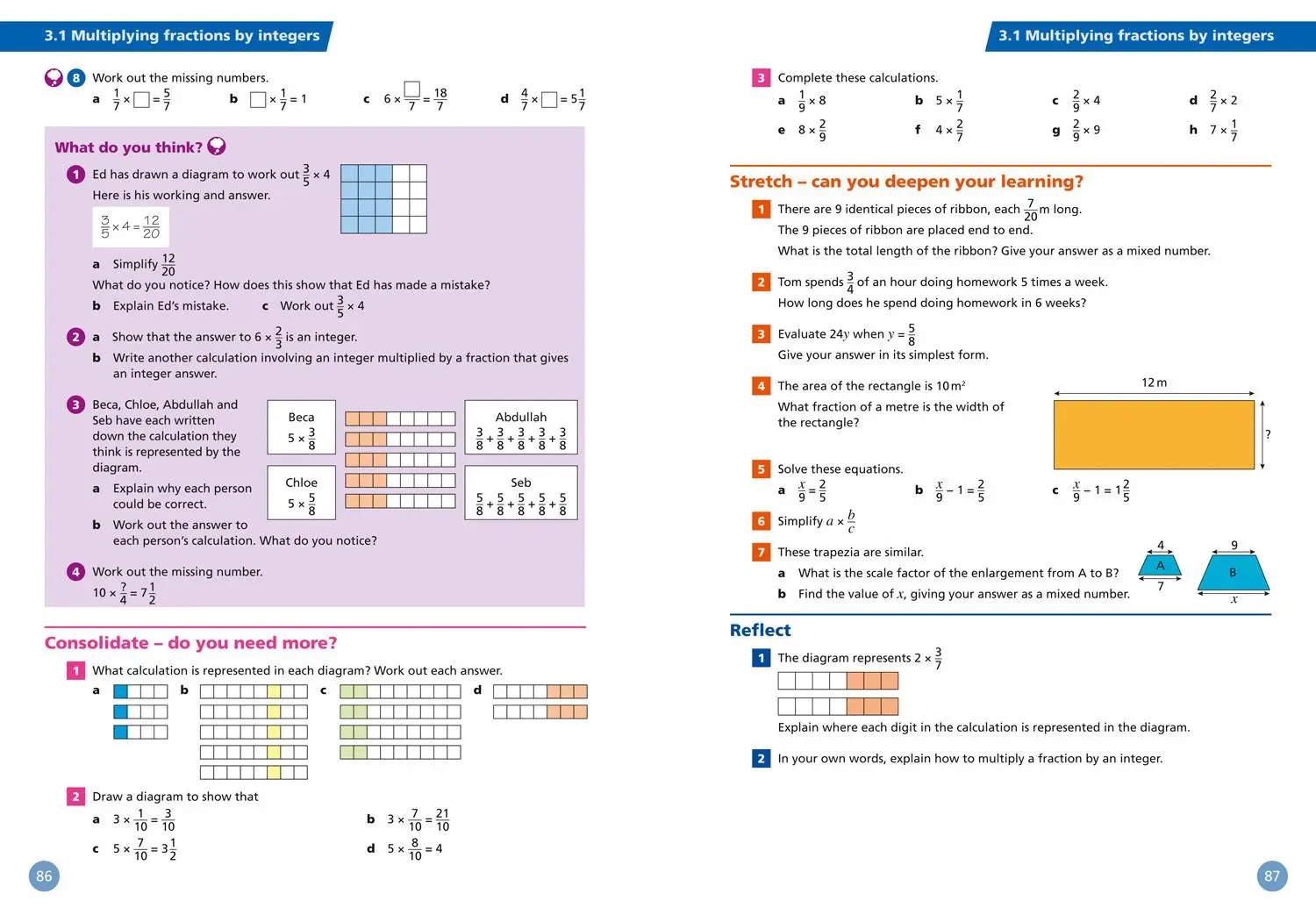 Bild: 9780008400897 | Key Stage 3 Maths Student Book 2 | Caroline Hamilton (u. a.) | Buch