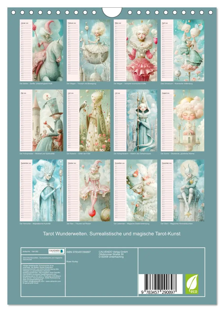 Bild: 9783457290897 | Tarot Wunderwelten. Surrealistische und magische Tarot-Kunst...