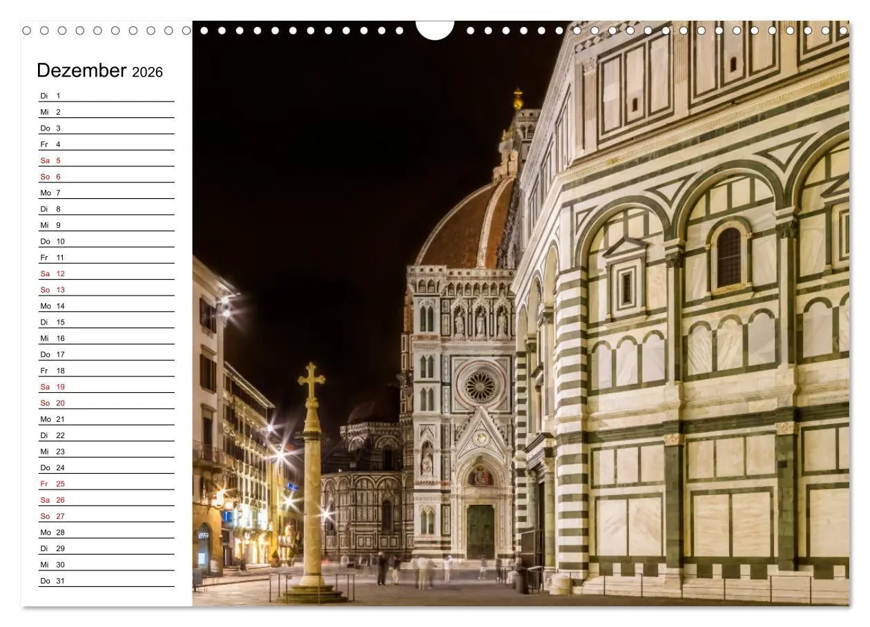 Bild: 9783457810897 | Impressionen aus FLORENZ (Wandkalender 2026 DIN A3 quer), CALVENDO...