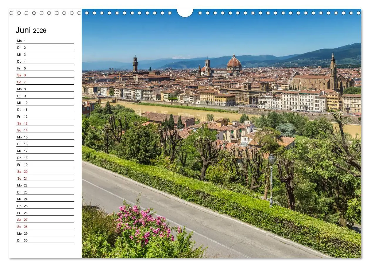 Bild: 9783457810897 | Impressionen aus FLORENZ (Wandkalender 2026 DIN A3 quer), CALVENDO...