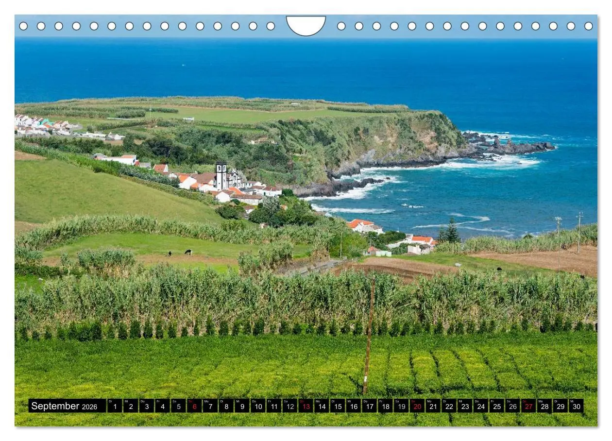 Bild: 9783516070897 | Perlen im Atlantik - Azoren (Wandkalender 2026 DIN A4 quer),...