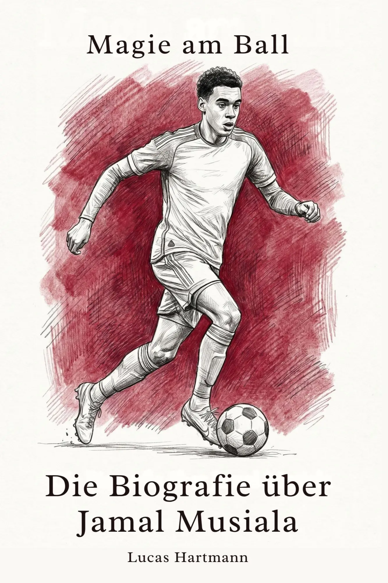 Cover: 9783696400897 | Die Biografie über Jamal Musiala | Magie am Ball | Lucas Hartmann