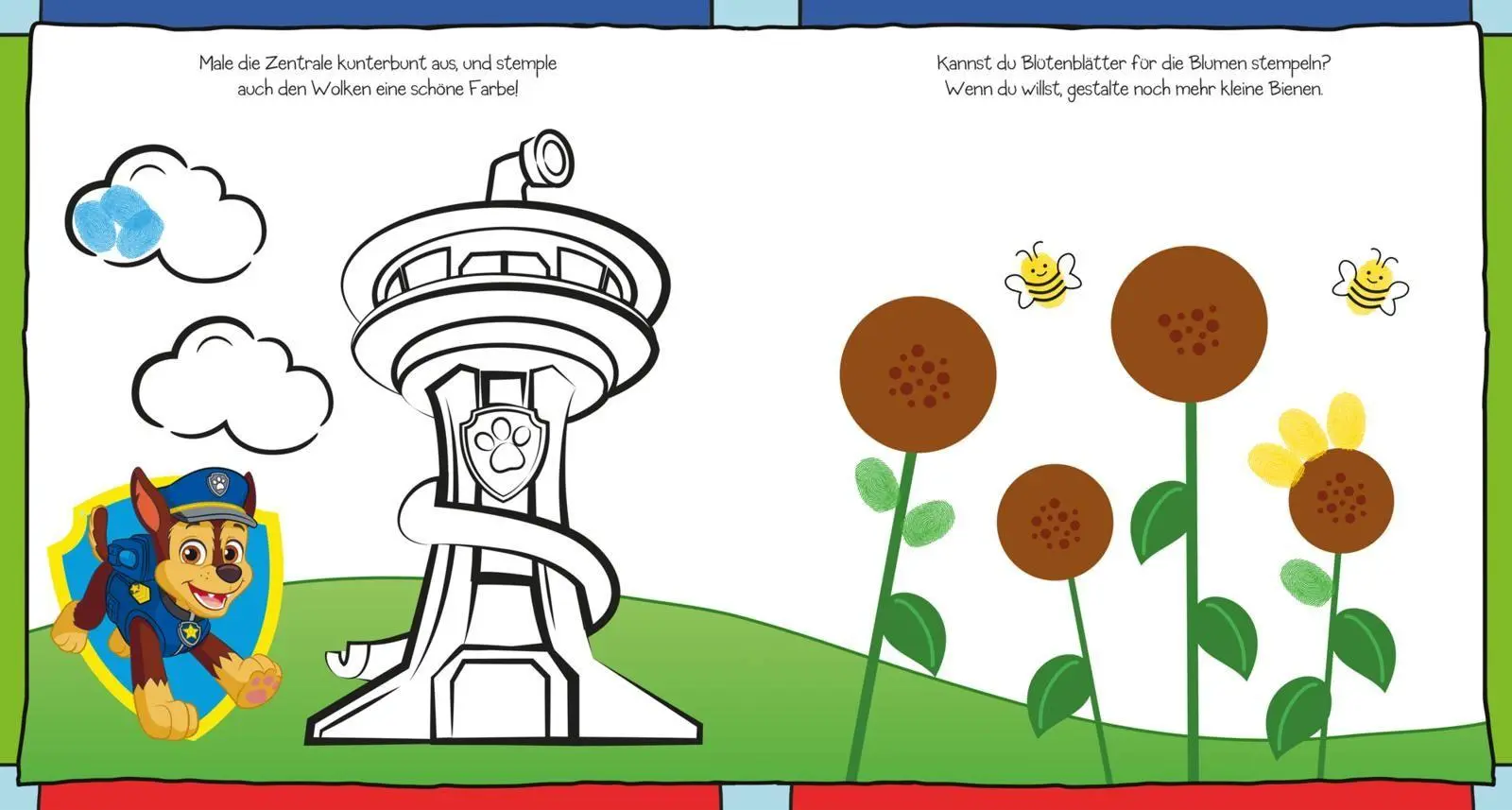 Bild: 9783845130897 | PAW Patrol Kindergartenheft: Mein erstes Fingerstempel-Malbuch | Buch