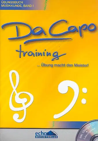 Cover: 9790501340897 | Da Capo - Training Band 1 | Buch + CD | Edition Da Capo