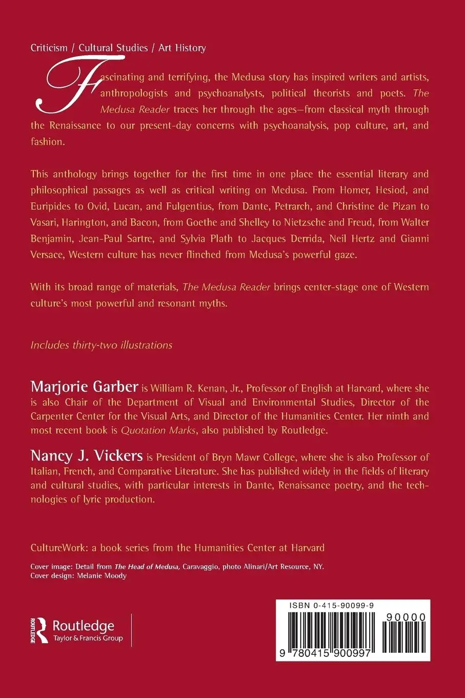 Rückseite: 9780415900997 | The Medusa Reader | Marjorie Garber (u. a.) | Taschenbuch | Englisch
