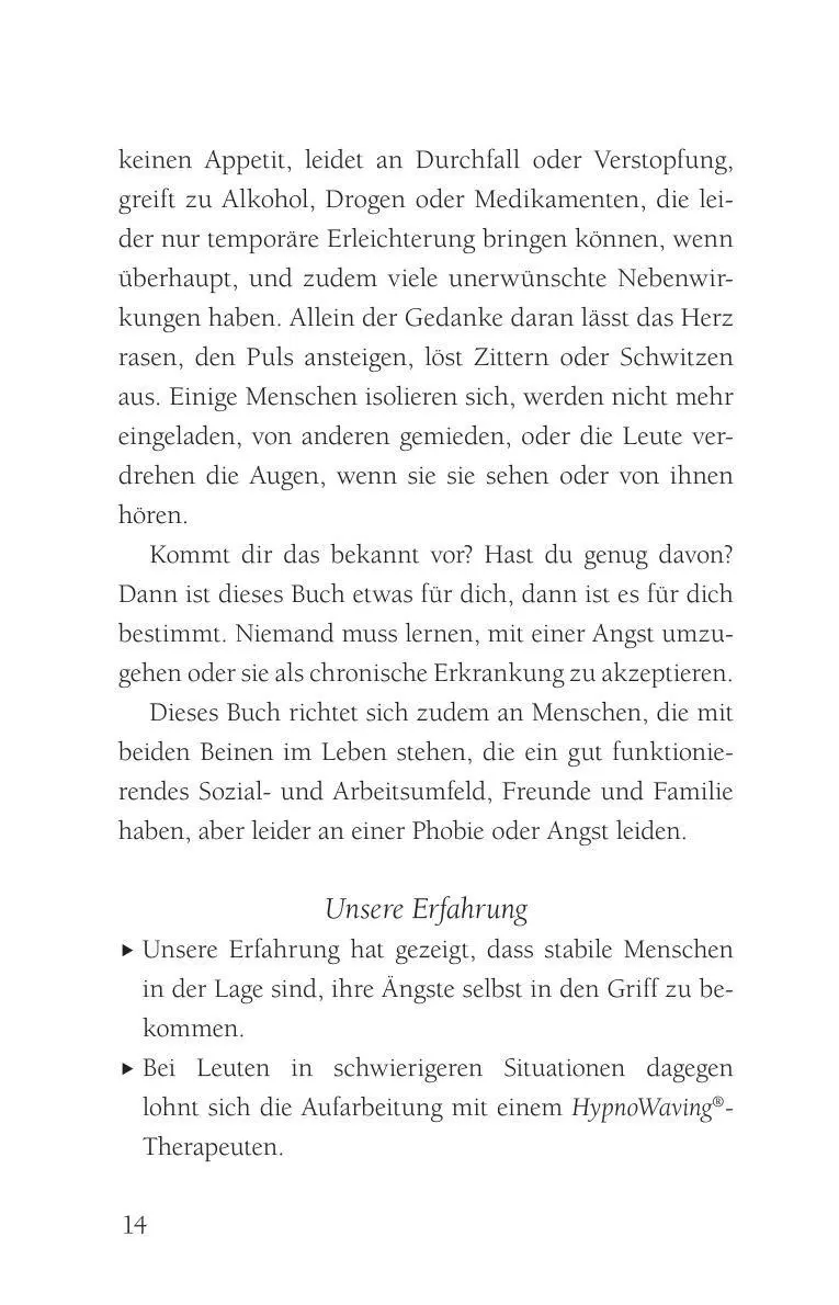 Bild: 9783039330997 | Angstfrei! | Hansruedi Wipf (u. a.) | Taschenbuch | 160 S. | Deutsch