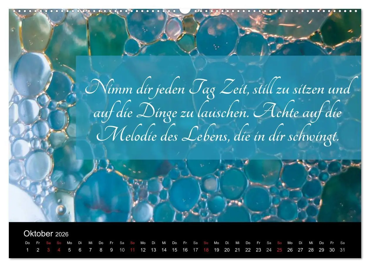 Bild: 9783457970997 | Mit Sprüchen und Weisheiten durch´s Jahr (Wandkalender 2026 DIN A2...