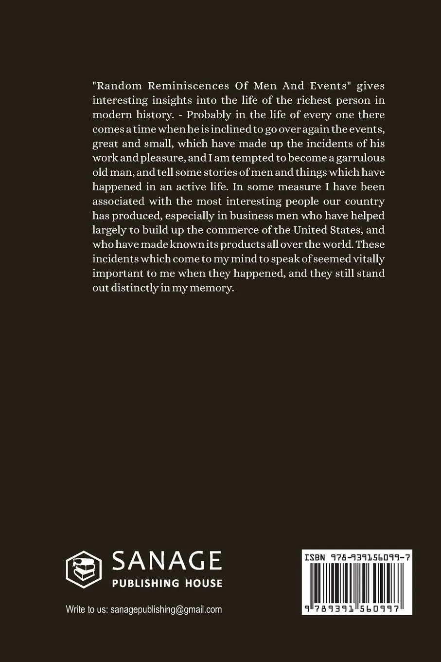 Rückseite: 9789391560997 | The Classic Autobiography of John D. Rockefeller Random...
