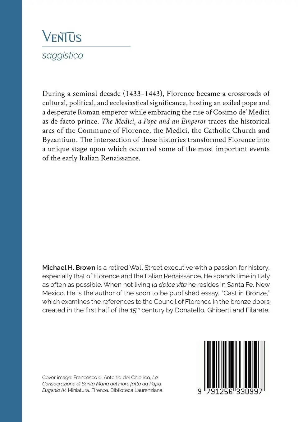 Rückseite: 9791256330997 | The Medici, a Pope and an Emperor | History in Florence, 1433-1443