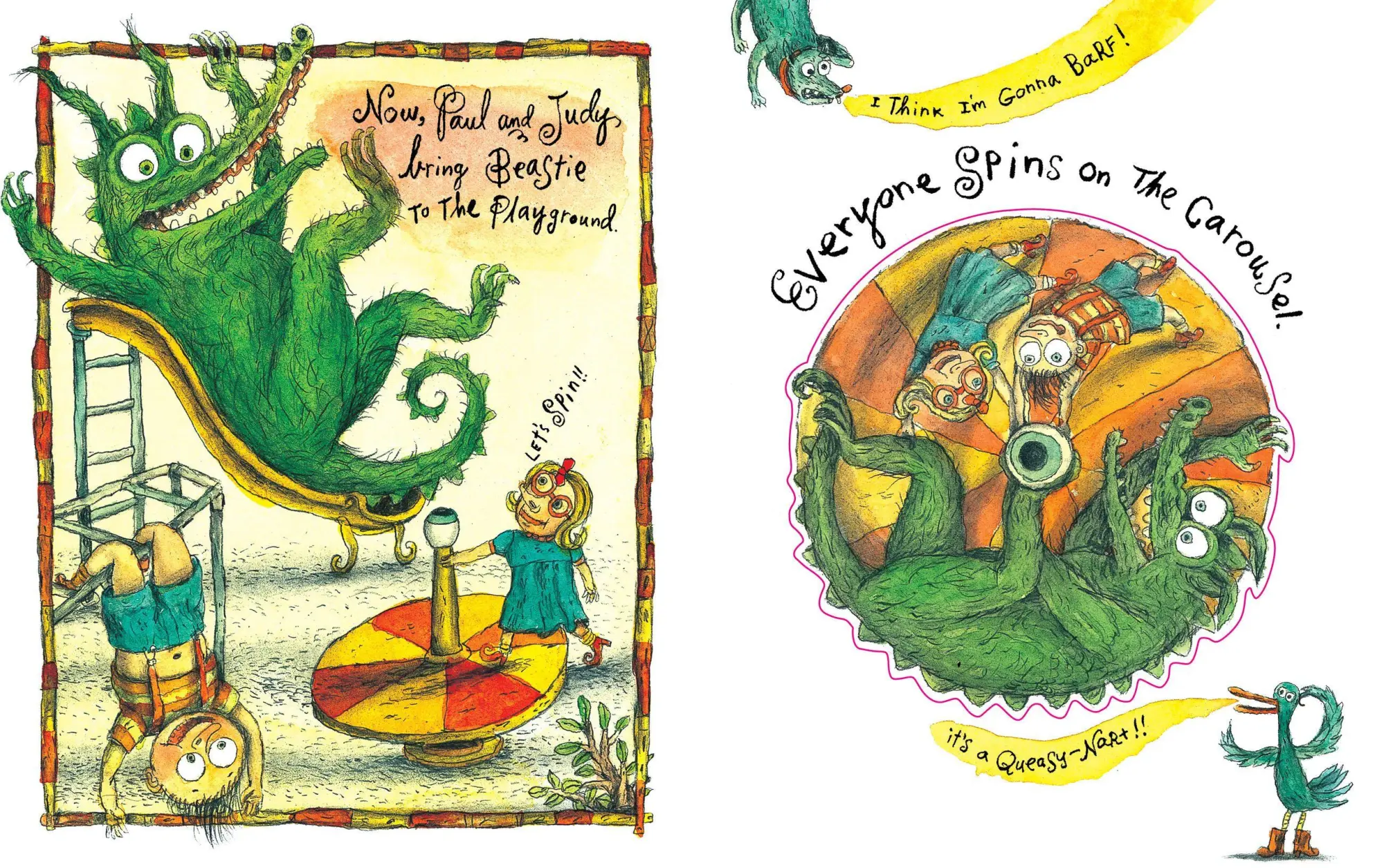 Bild: 9780761161097 | Love the Beastie | A Spin-And-Play Book | Henrik Drescher | Buch