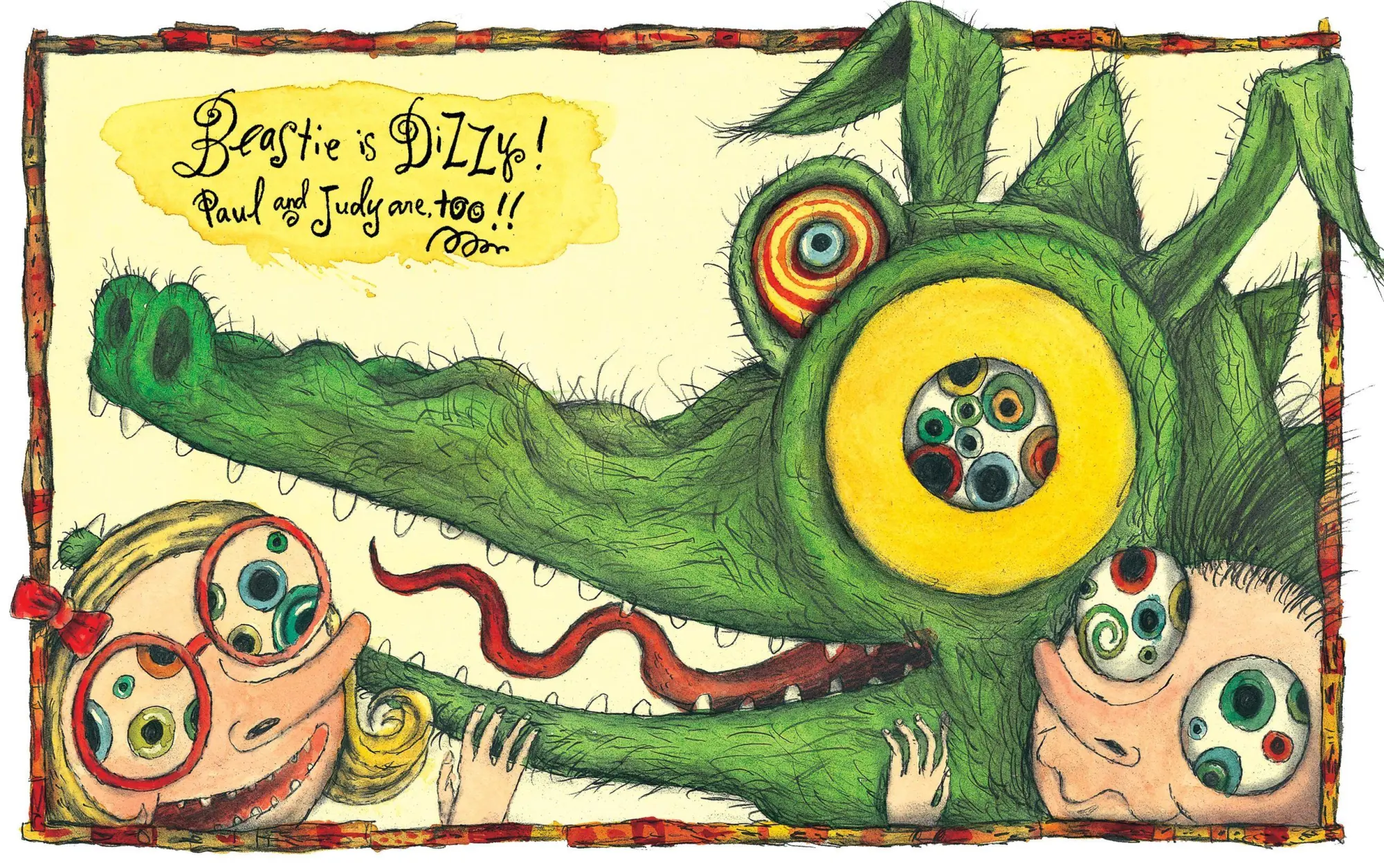 Bild: 9780761161097 | Love the Beastie | A Spin-And-Play Book | Henrik Drescher | Buch