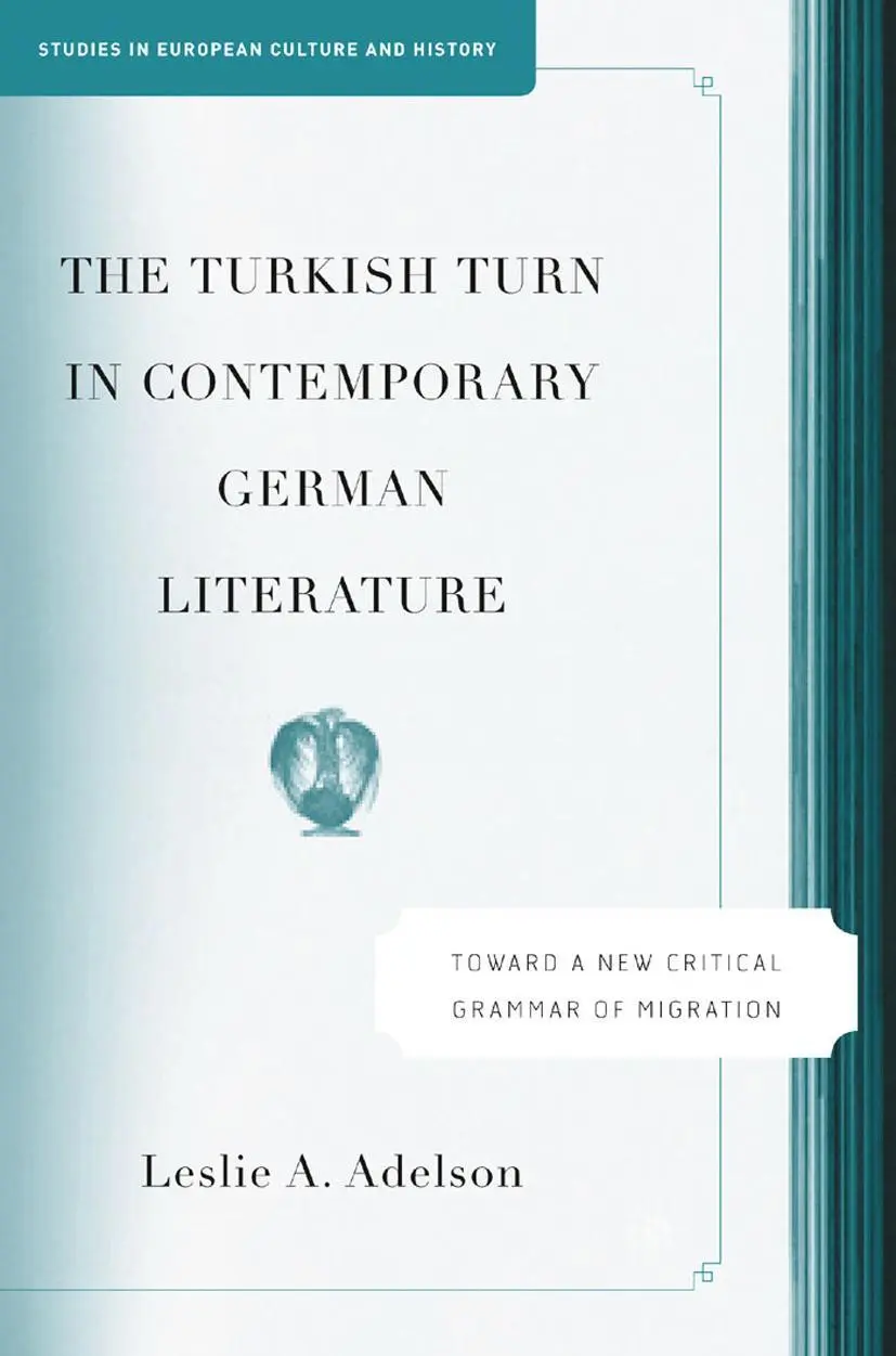Cover: 9781349531097 | The Turkish Turn in Contemporary German Literature | L. Adelson | Buch