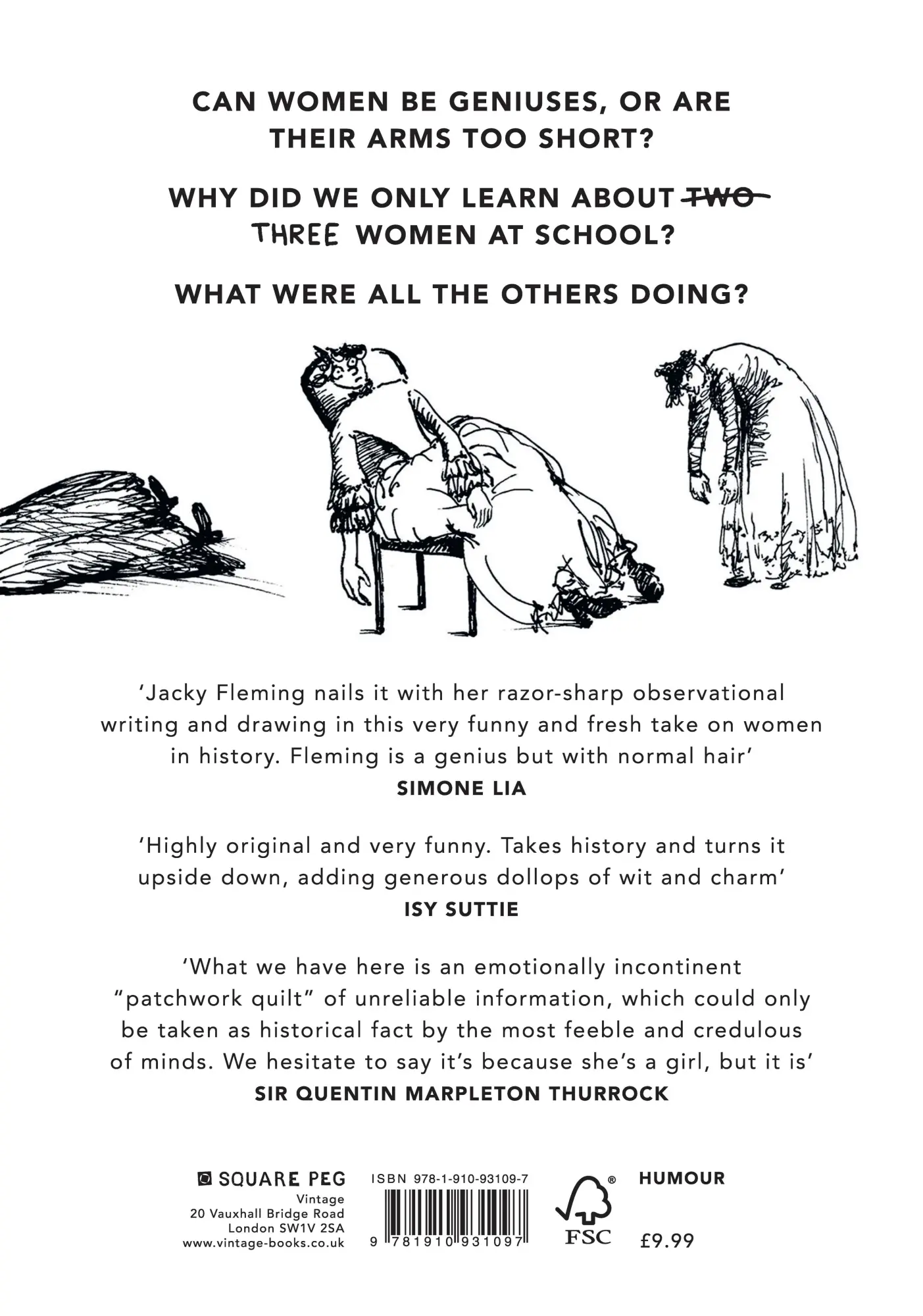 Rückseite: 9781910931097 | The Trouble with Women | Jacky Fleming | Buch | 128 S. | Englisch