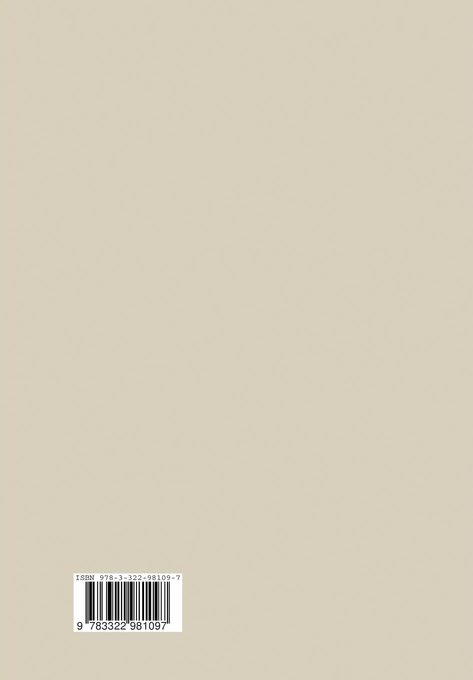 Rückseite: 9783322981097 | Das Soziale im Leben und im Denken | Leopold von Wiese | Taschenbuch