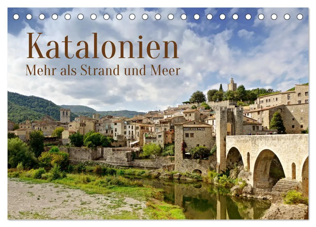 Cover: 9783383991097 | Katalonien - Mehr als Strand und Meer (Tischkalender 2025 DIN A5...