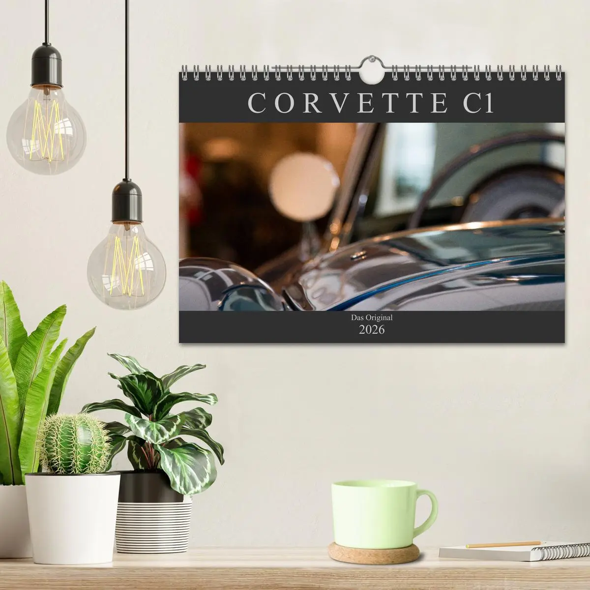 Bild: 9783457861097 | Corvette C1 - Das Original (Wandkalender 2026 DIN A4 quer),...