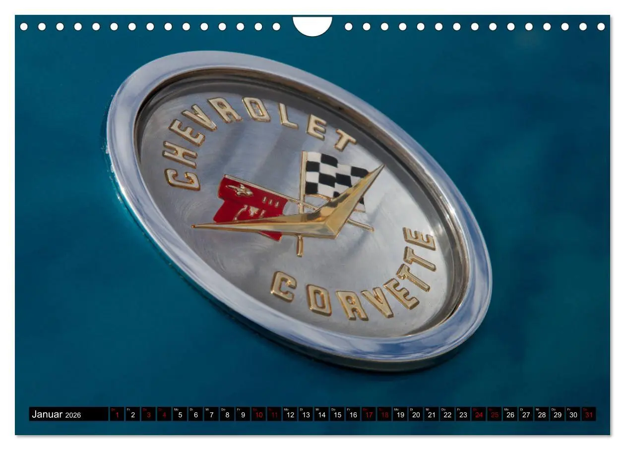 Bild: 9783457861097 | Corvette C1 - Das Original (Wandkalender 2026 DIN A4 quer),...