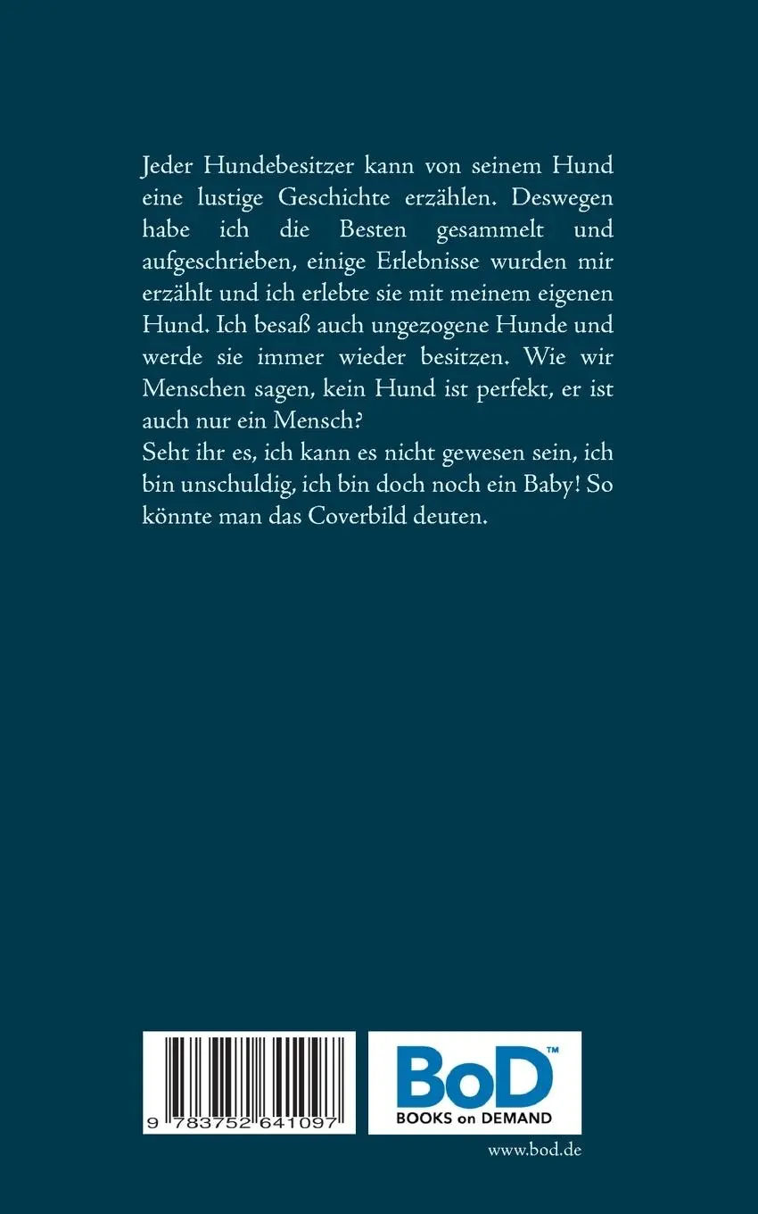 Rückseite: 9783752641097 | Ungezogene Hunde | 50 lustige Geschichten über Hunde | Fischer | Buch