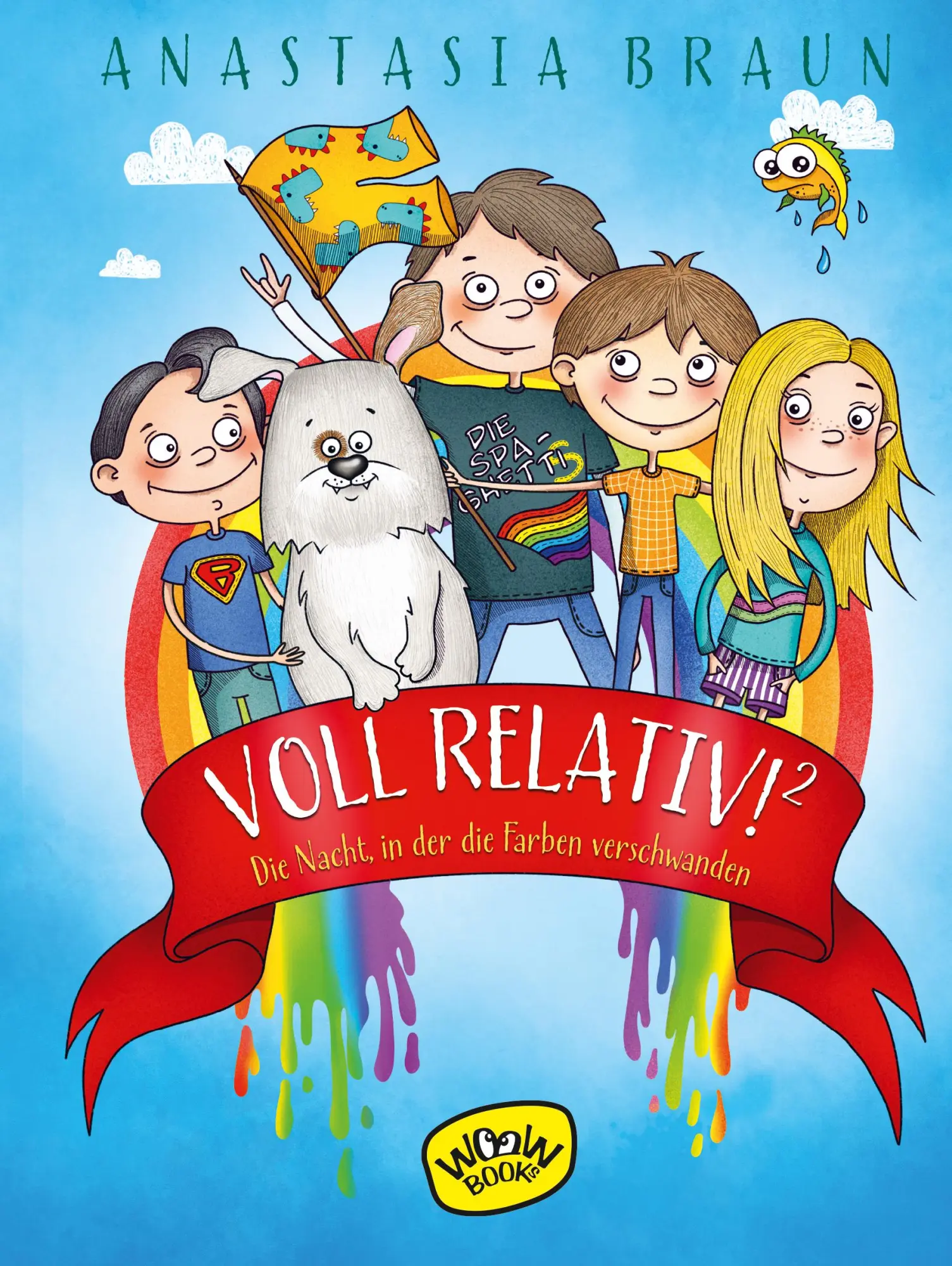 Cover: 9783961771097 | Voll relativ!² Die Nacht, in der die Farben verschwanden | Braun