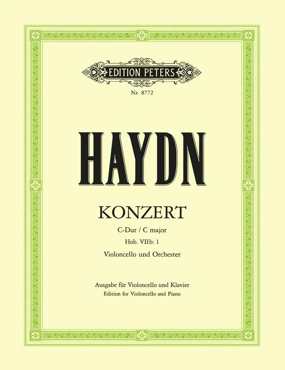 Cover: 9790014071097 | Cello Concerto in C Hob. Viib:1 (Edition for Cello and Piano) | Haydn